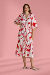 Best Sellers: Betty Basics Moxie Dress Red Floral