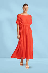 Eb and Ive Alegria Dress Coral