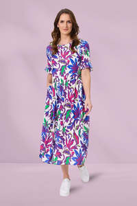 Lemon Tree Madonna Dress Floral Print