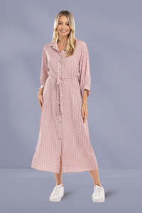 Mi Moso Dani Dress Mosaic Print