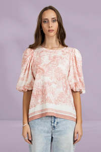 Federation Punch Top Pink