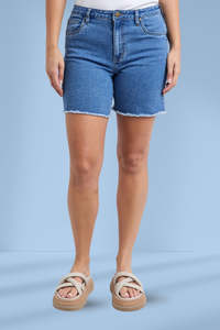 Foxwood Millie Shorts Mid Blue
