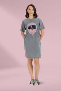 Deep Winter: Federation Rush Dress Balloon Slate
