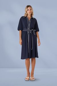 Clear Winter: Betty Basics Rio Reef Dress Navy