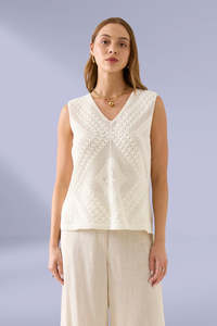 Isle Of Mine: Isle of Mine Sylvie Top Lotus