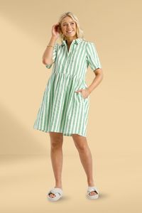 Flash Deals: Homelee Cleo Mini Dress Apple Stripes