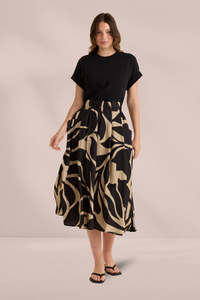 Best Sellers: Betty Basics Ayden Dress Monochrome Floral Neutral