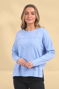 Light Summer: Foxwood Jayne Throw On Top Light Blue