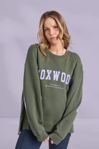 Foxwood Interval Crew Khaki Lilac