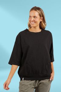 Elm Fundamental Maizie Sweat Black