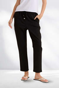 Clear Winter: Betty Basics Kenzie Jogger Pants Black
