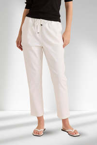 Betty Basics Kenzie Jogger Pants White