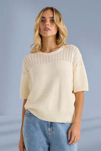 Sass Cherri Tee Cream