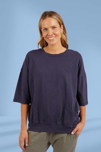 Most Loved: Elm Fundamental Maizie Sweat Navy