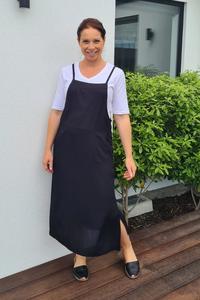 Freez Apron Dress Black