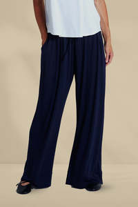 Clearance: Betty Basics Ginnie Bamboo Pants Navy