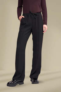 Knewe: Knewe Bowie Pants Black Raisin