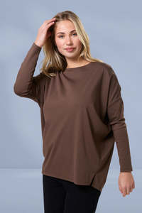 Stella and Gemma Robin Top Espresso