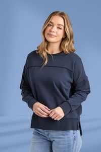 Best Sellers: Foxwood Jayne Throw On Fleece Dark Sapphire