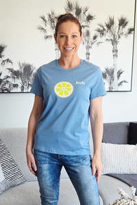 AS Colour Mia Maple Lemon Tee Carolina Blue