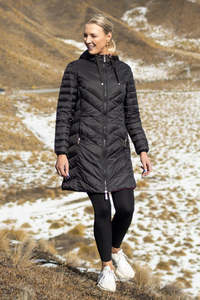 PRE-ORDER Moke Arnie Reversible Coat Black Rose Violet