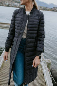 PRE-ORDER Moke Kaz Down Coat Black