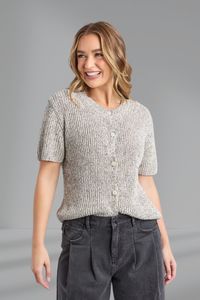 Foxwood Davana Knit Oat Marle