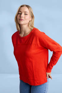 Foxwood Jayne Throw On Top Bright Red