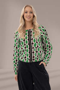 Playful: Mi Moso Zipline Bomber Jacket Urban Matrix