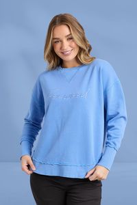 Playful: Foxwood Signature Crew Azurine Blue