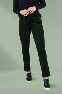 Vassalli Arch Cord Pants Forest