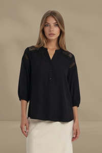 Moss: Moss Bronte Shirt Black