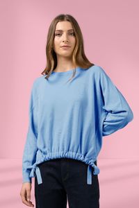 Madly Sweetly Current Sweater Sky