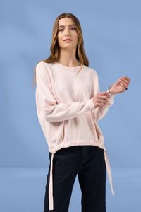 Madly Sweetly Current Sweater Blush