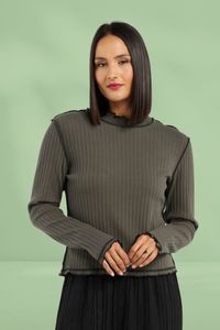 Et Alia: Et Alia Isla Top Slate