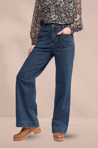 Knewe: Knewe Roxie Jeans Slate Denim