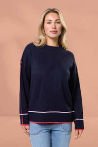 Stella Gemma: Stella and Gemma Dallas Jumper Navy Neon