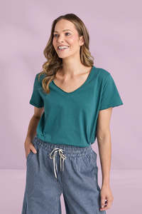 Elm Pima Vee Tee Teal
