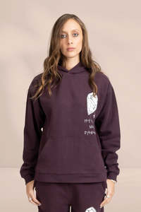 Deep Winter: Federation Sugar Hoodie Pressure Merlot