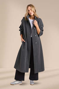 Foxwood Fermont Coat Charcoal