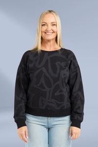 Clear Winter: Zafina Verona Jumper Black Hearts