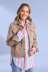 Warm Autumn: Elm Tilly Jacket Timeless Taupe