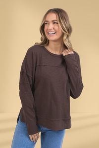 Soft Autumn: Foxwood Jayne Throw On Top Coffee Bean