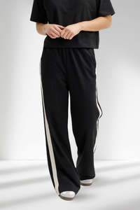 Apartment: Homelee Palazzo Pants Black and Sand
