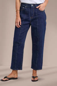 Foxwood Ambrose Barrel Jeans Indigo Denim