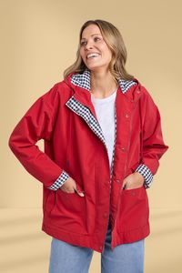 Elm Chelsea Rain Coat Cranberry