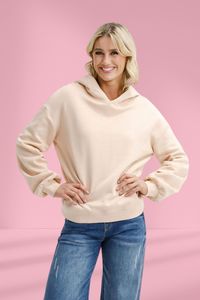 Homelee Ellie Hoodie Peach Parfait