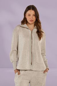 Deep Autumn: Betty Basics Sabina Sweatshirt Grey Marle