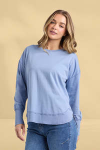 Best Sellers: Foxwood Farrah Long Sleeve Country Blue