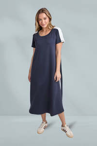 Cool Winter: Foxwood Chicago Dress Navy White